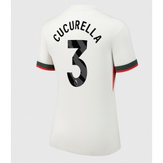 Chelsea Marc Cucurella #3 Bortedrakt Kvinner 2025-26 Kortermet Chelsea Marc Cucurella #3 Bortedrakt Kvinner 2025-26 Kortermet